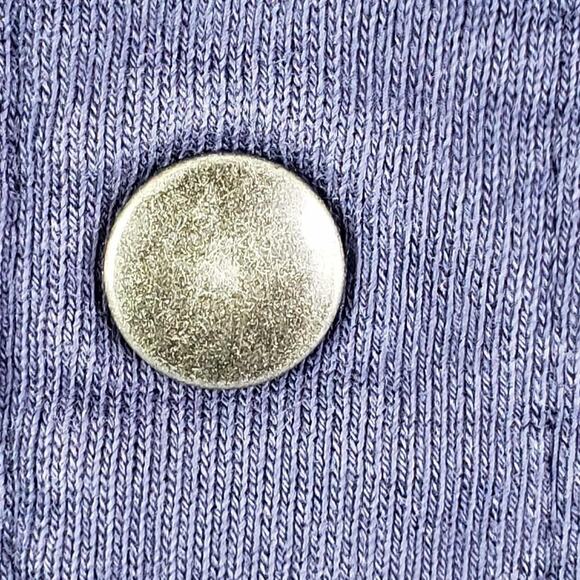 Pact Shirt Button Up Snap Long Sleeve Men’s Large L Navy Blue Organic Cotton LS - Picture 10 of 10